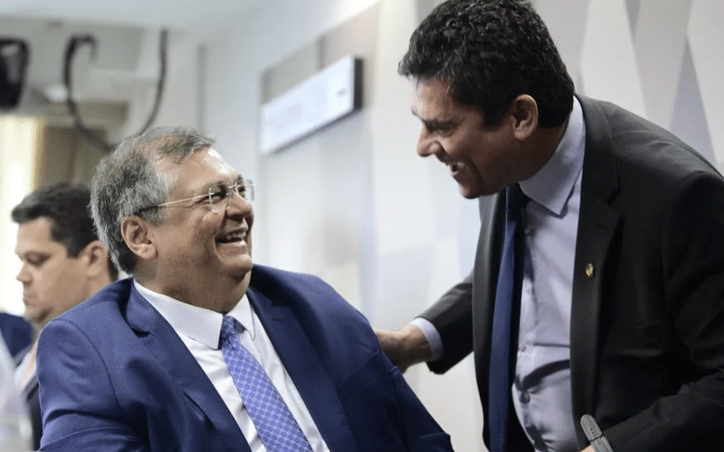 Flávio Dino e Sergio Moro (Foto: Pedro França/Agência Senado)