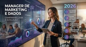 Quem é o “Manager de Marketing e Dados” e qual será a sua função nas campanhas de 2026