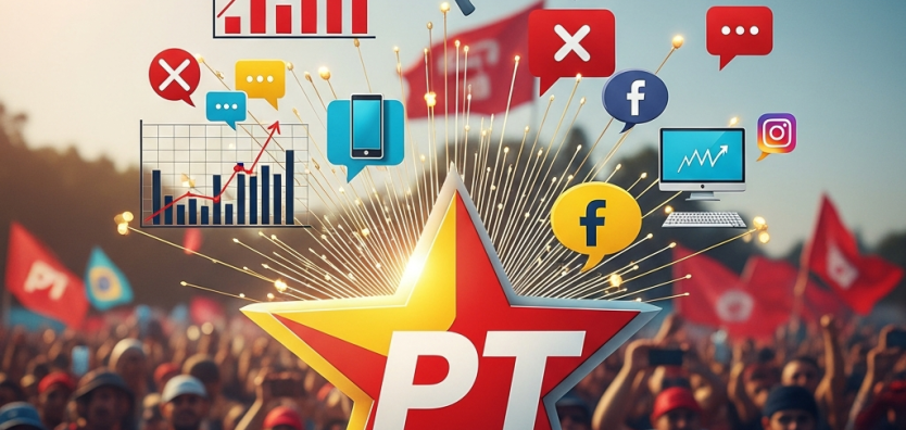 Imagem Artigo Após Encontro Nacional O que Esperar da Comunicação do Partido dos Trabalhadores para a Pré-Campanha de 2026