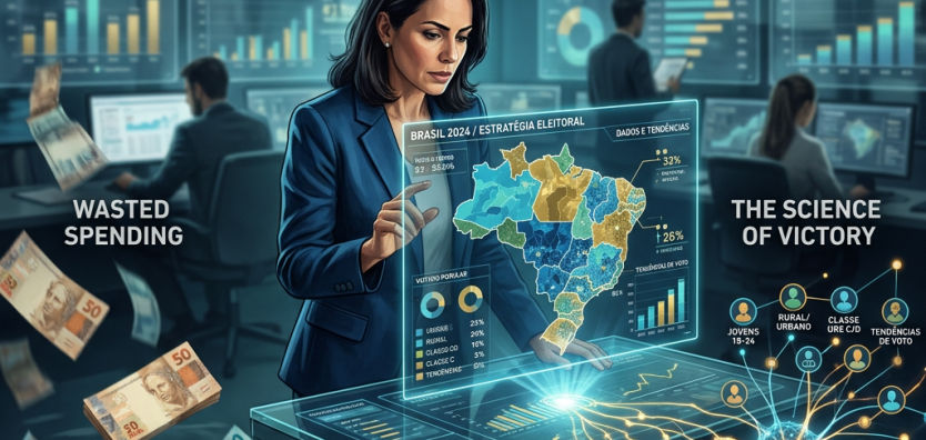 Imagem Gerada com IA, para ilustrar o artigo Use a Ciência na Vitória e Pare de Jogar Dinheiro Fora